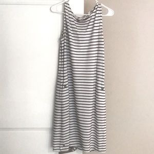 Navy/white Barbour dress
